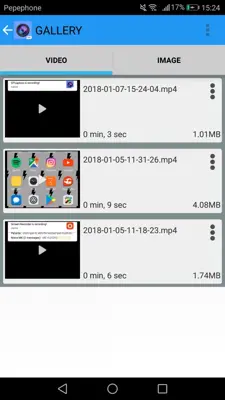 RE - Realtime Screen Recorder android App screenshot 2